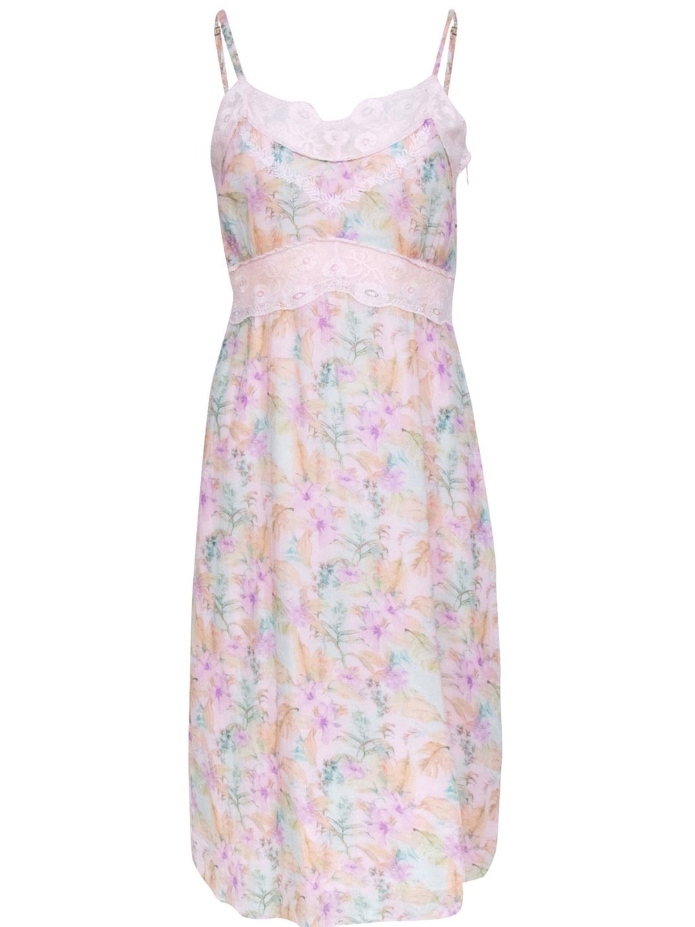 Love Shack Fancy Rusalina Floral Dress